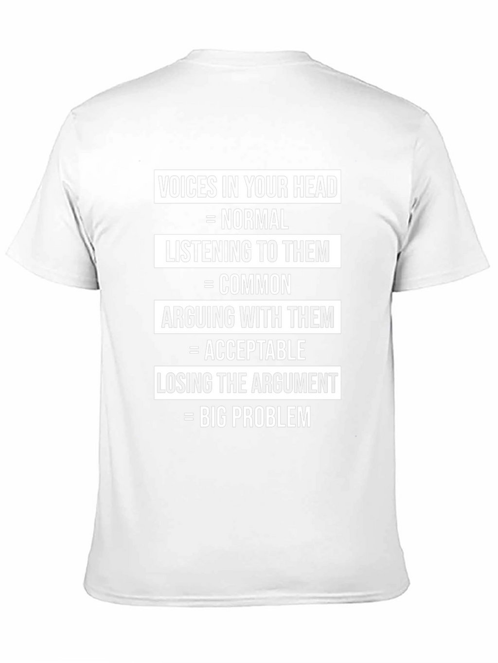 Voices In Your Head Funny Graphic T-Shirt