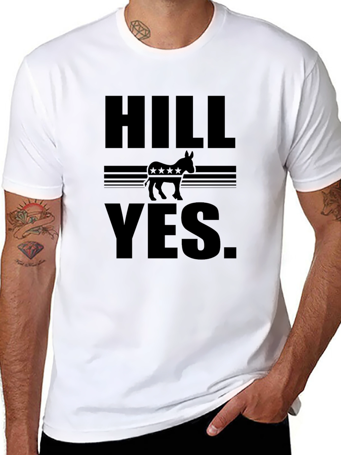 HILL YES. Political T-Shirt