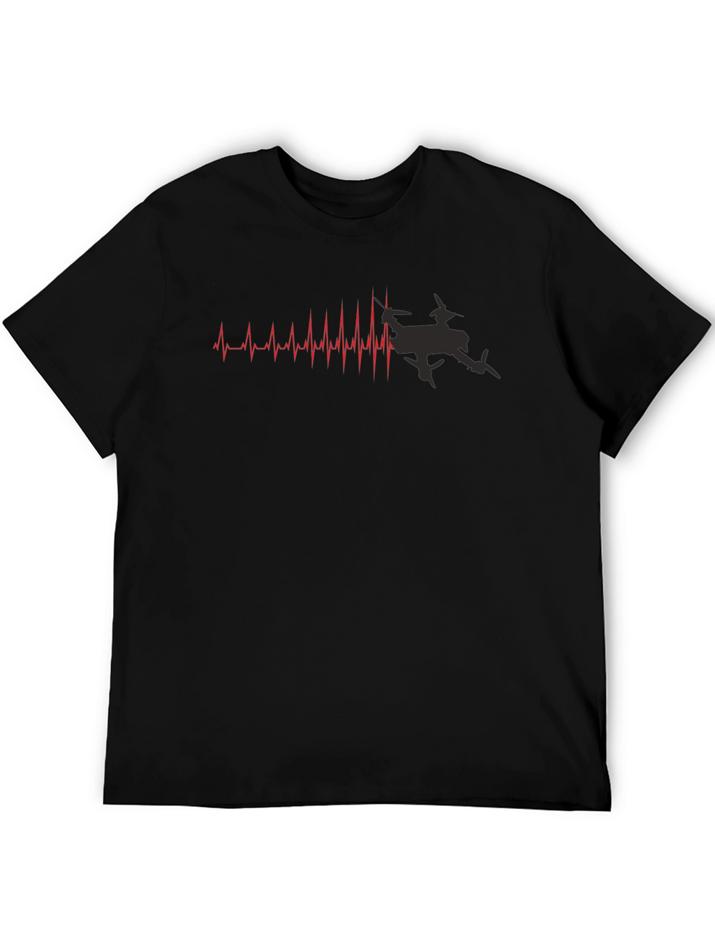 Drone Heartbeat T-Shirt - Pilot Gift