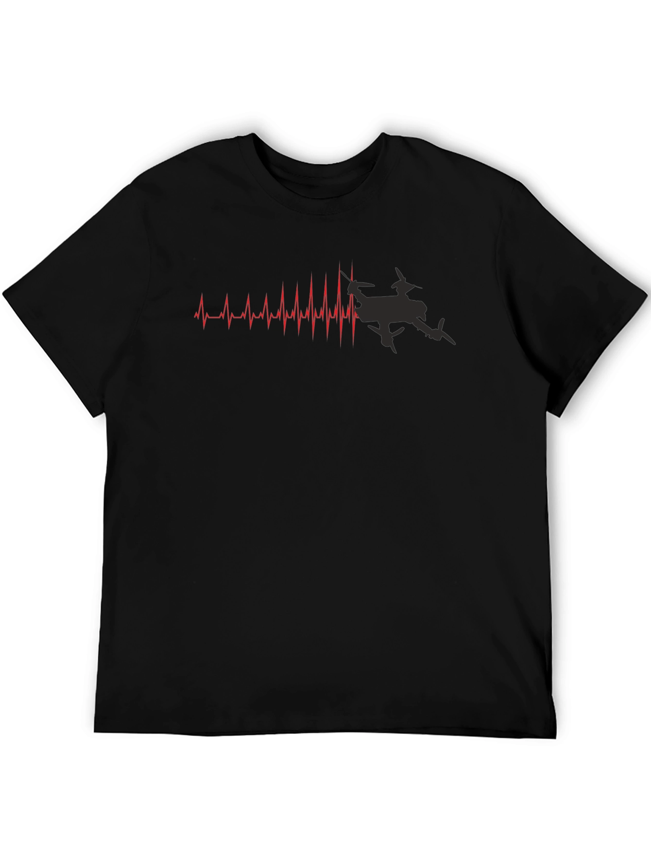 Drone Heartbeat T-Shirt - Pilot Gift