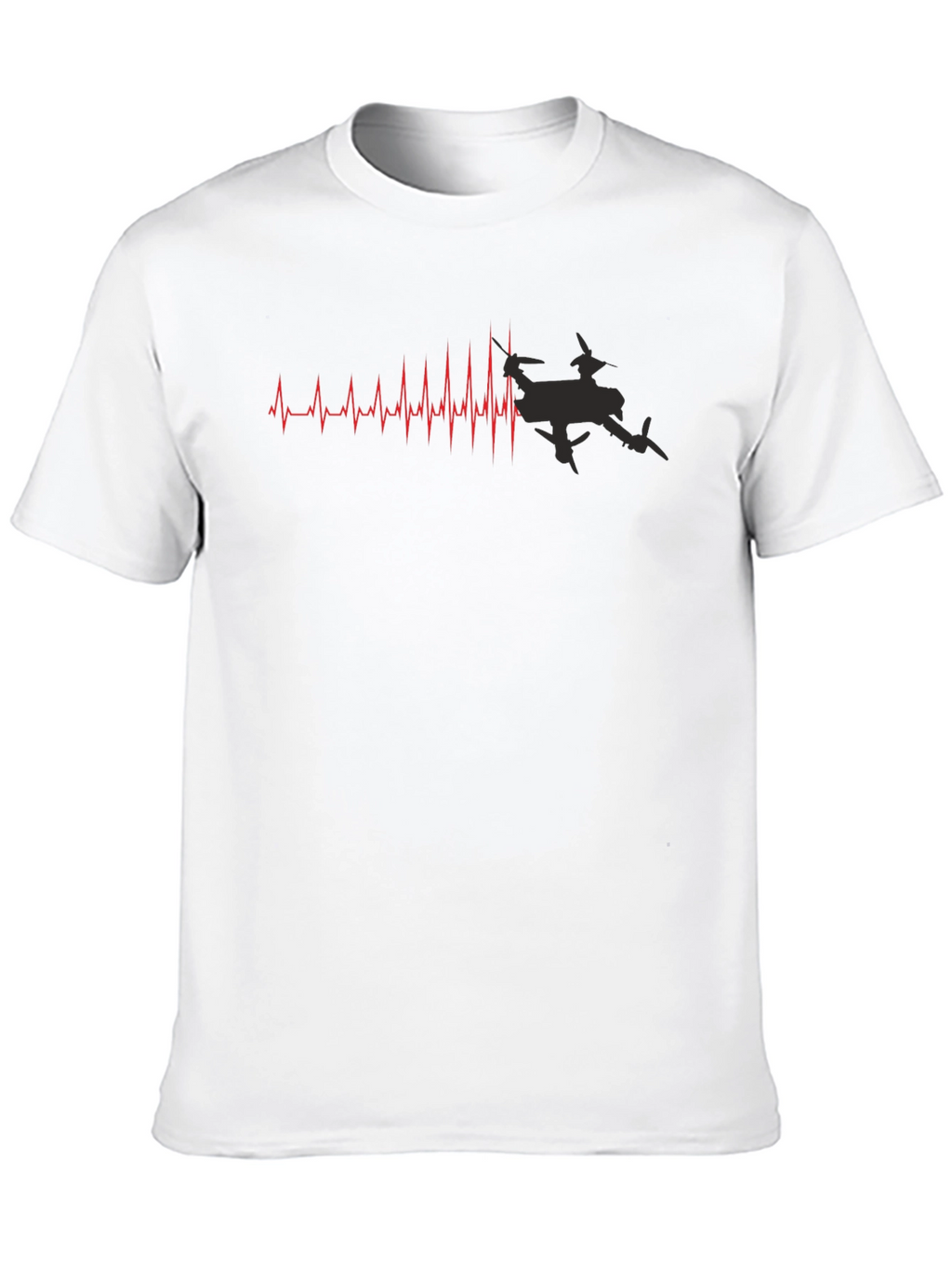 Drone Heartbeat T-Shirt - Pilot Gift