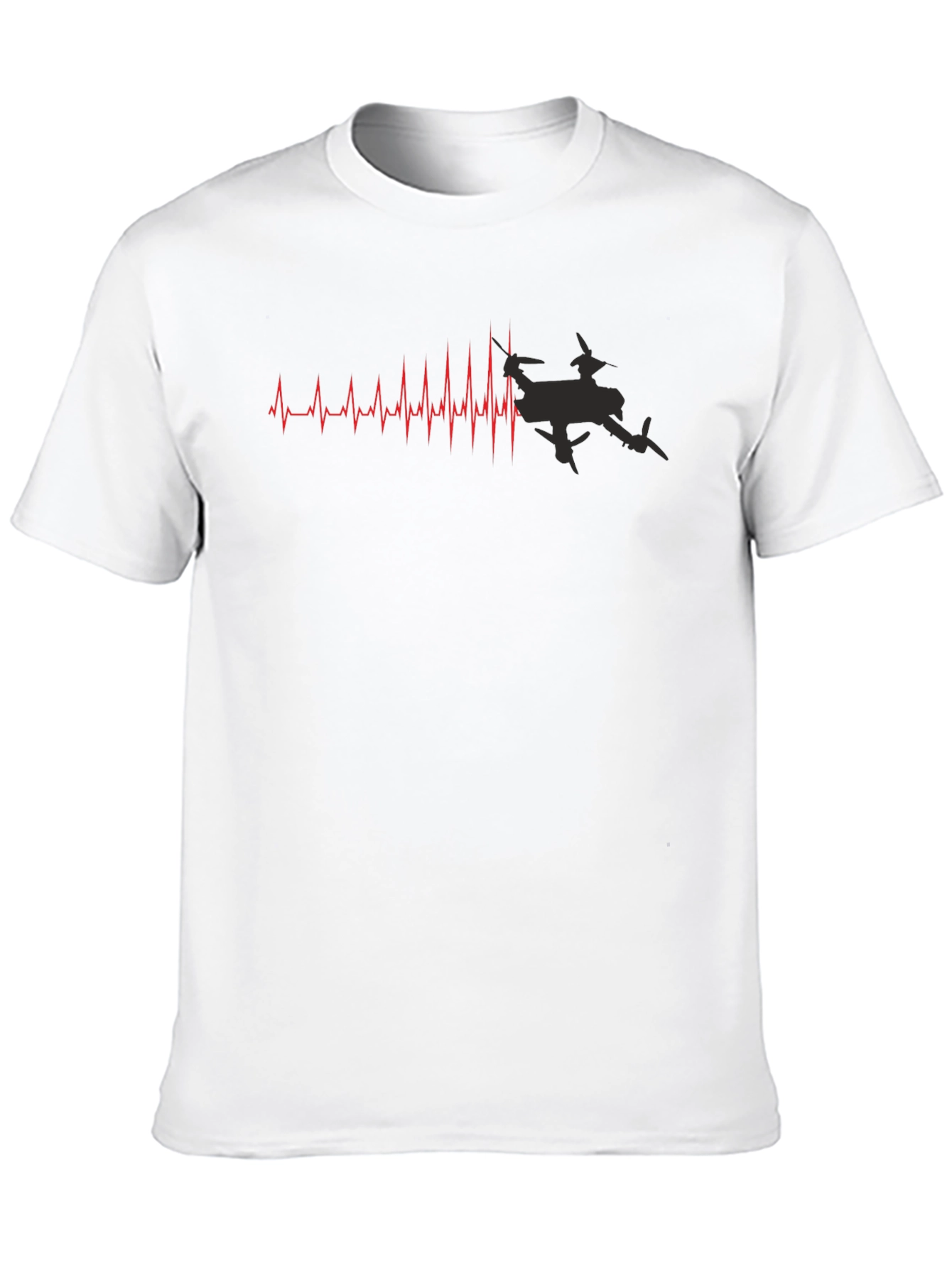 Drone Heartbeat T-Shirt - Pilot Gift