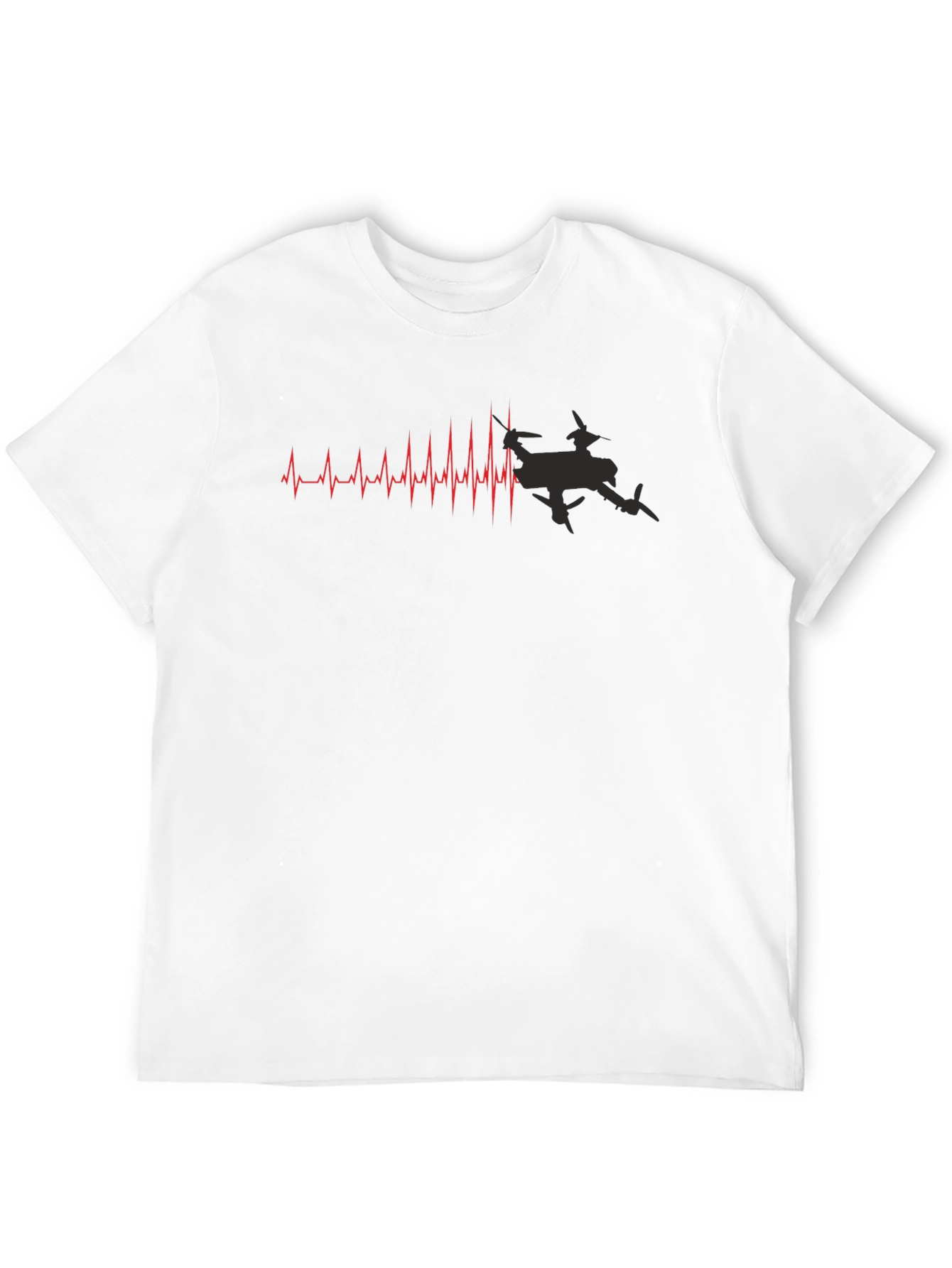 Drone Heartbeat T-Shirt - Pilot Gift