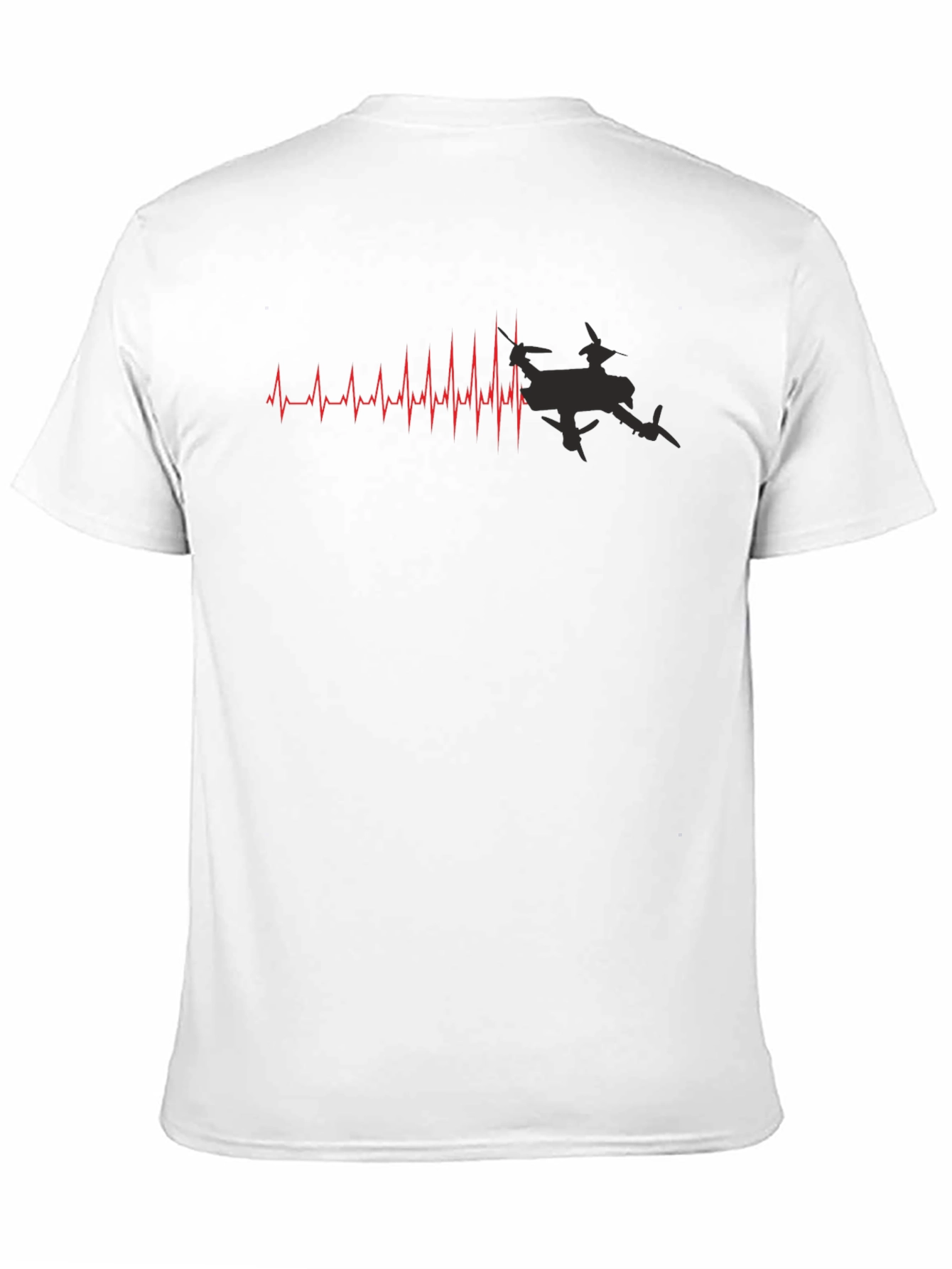 Drone Heartbeat T-Shirt - Pilot Gift