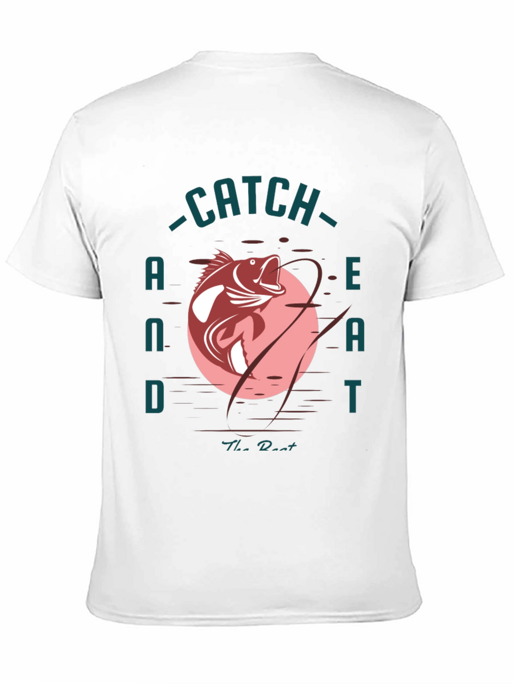 Catch and Eat Fish Graphic T-Shirt