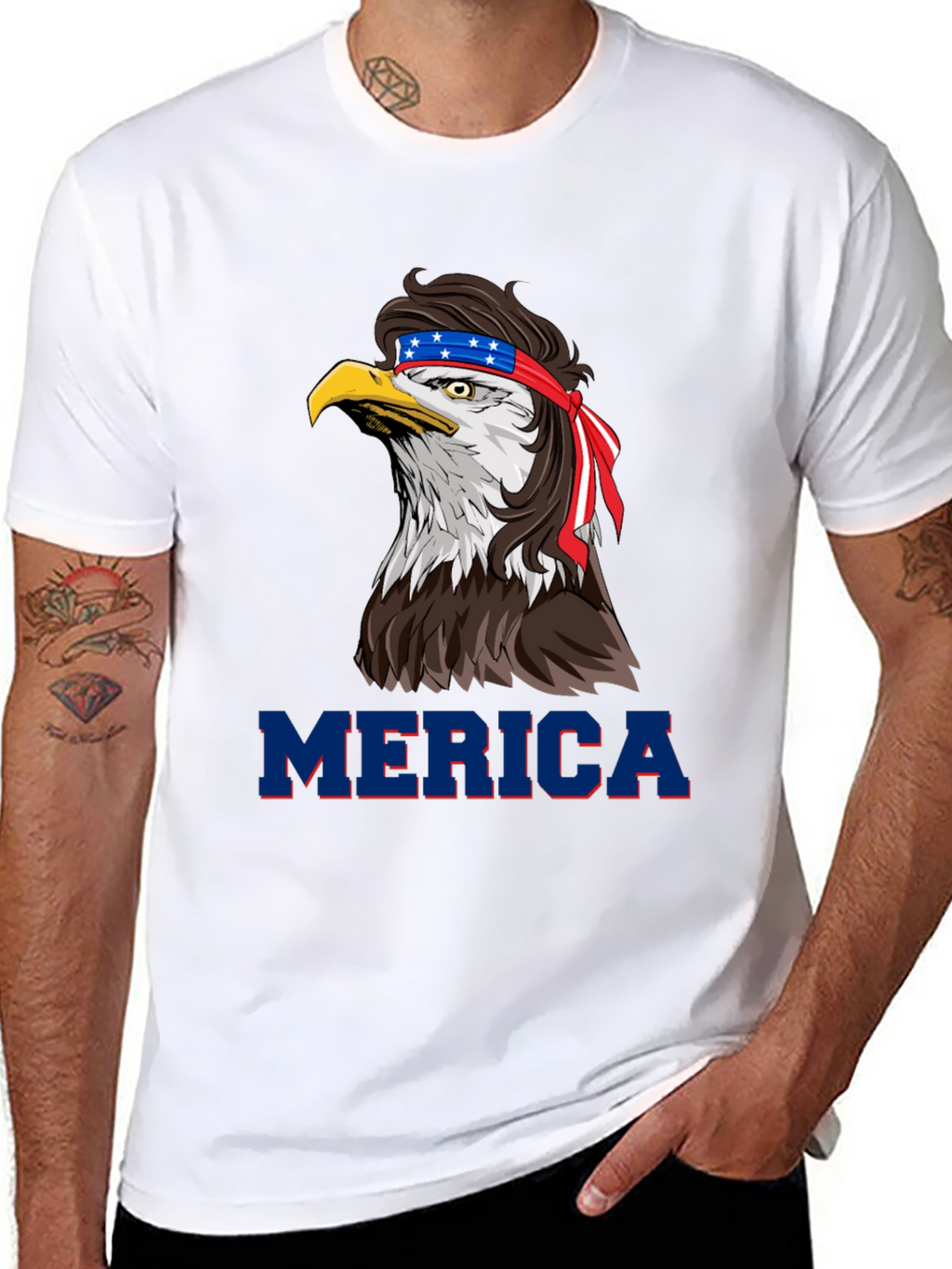 Bald Eagle Merica T-Shirt