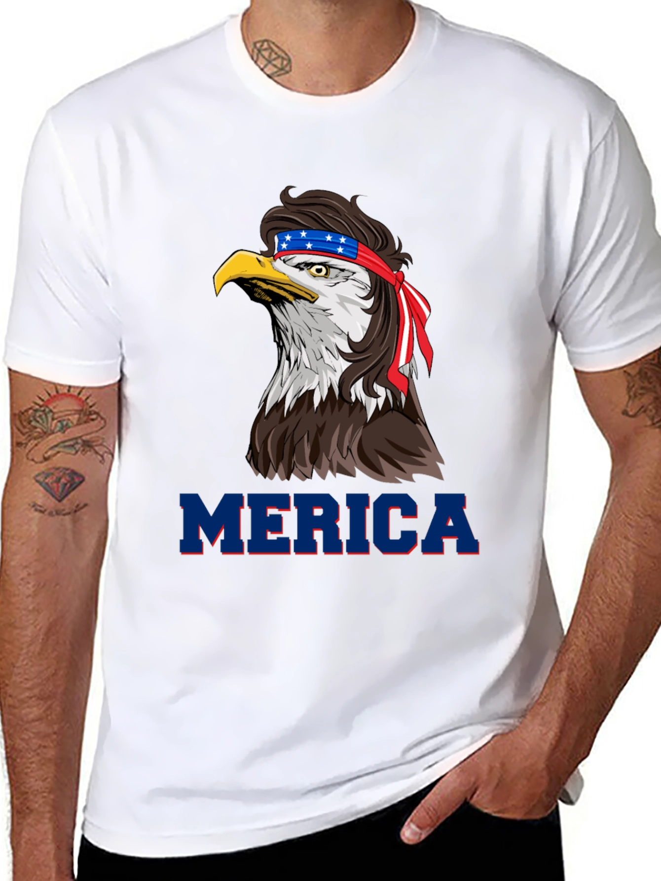 Bald Eagle Merica T-Shirt