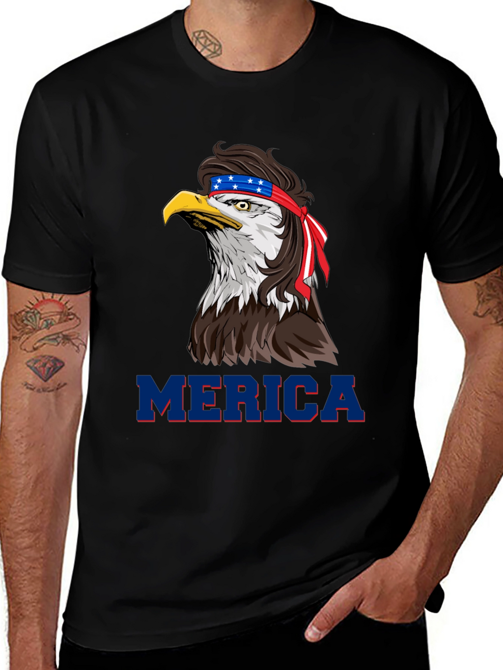 Bald Eagle Merica T-Shirt