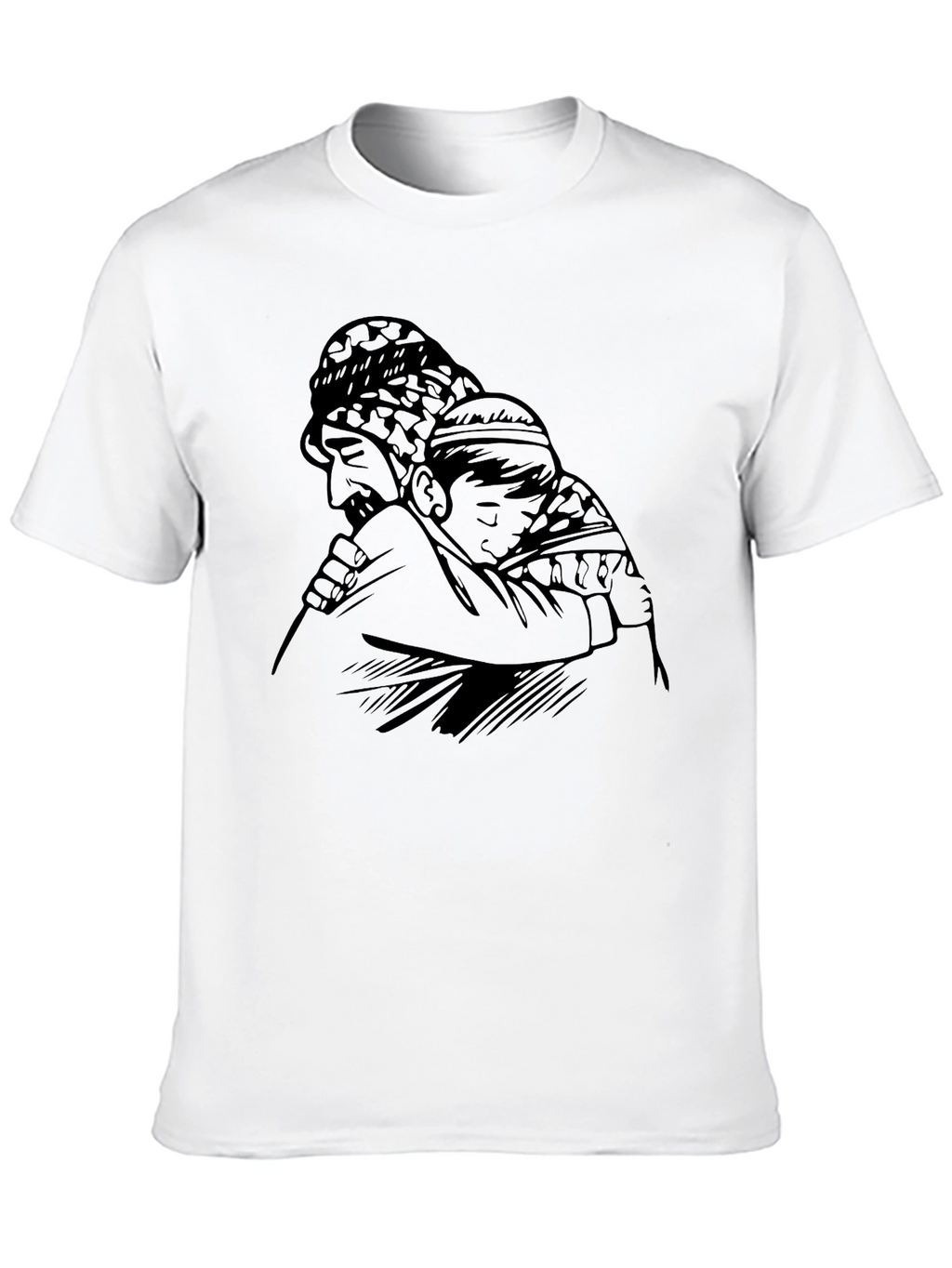 Touching Father & Son Graphic Tee
