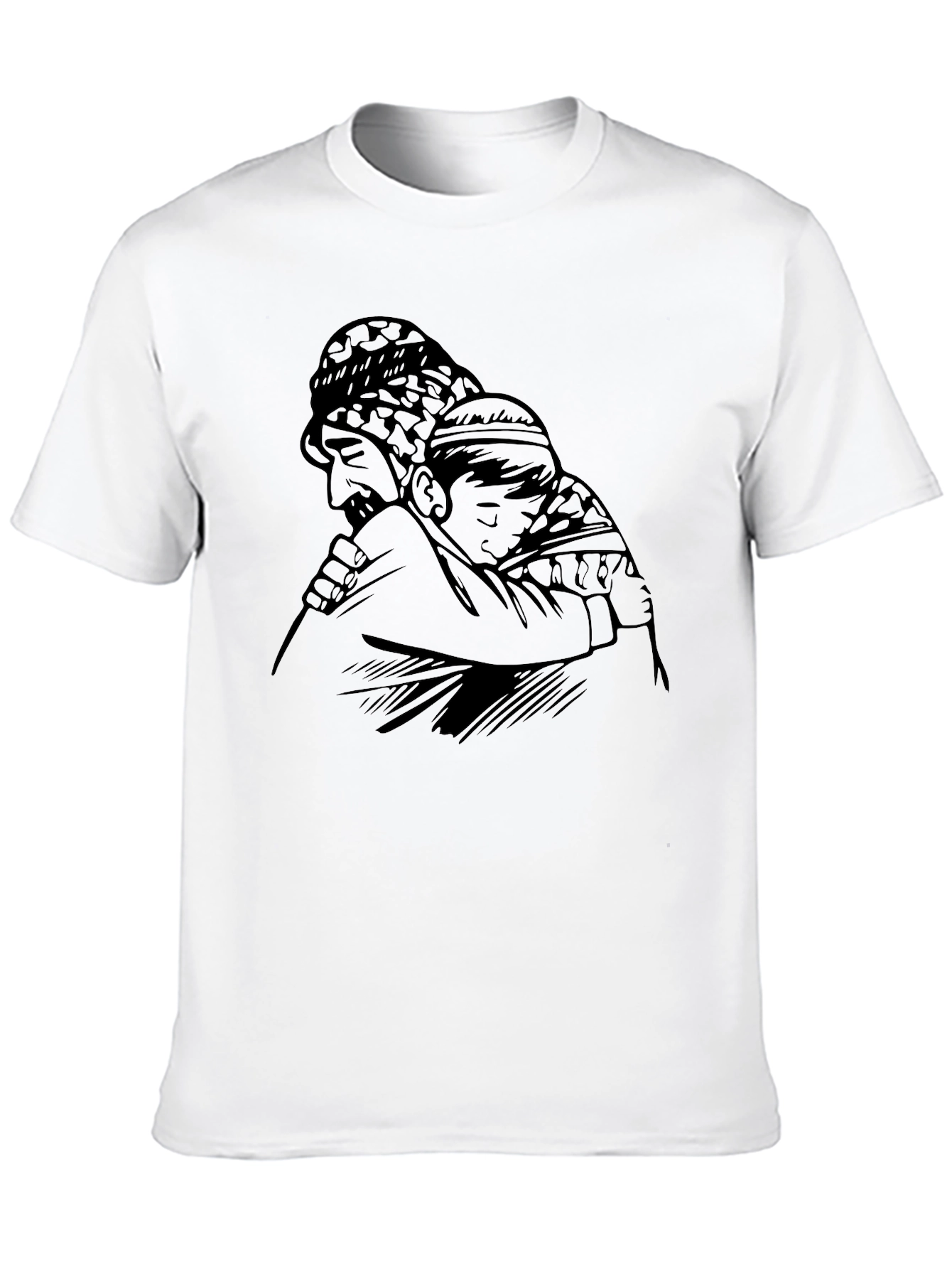 Touching Father & Son Graphic Tee