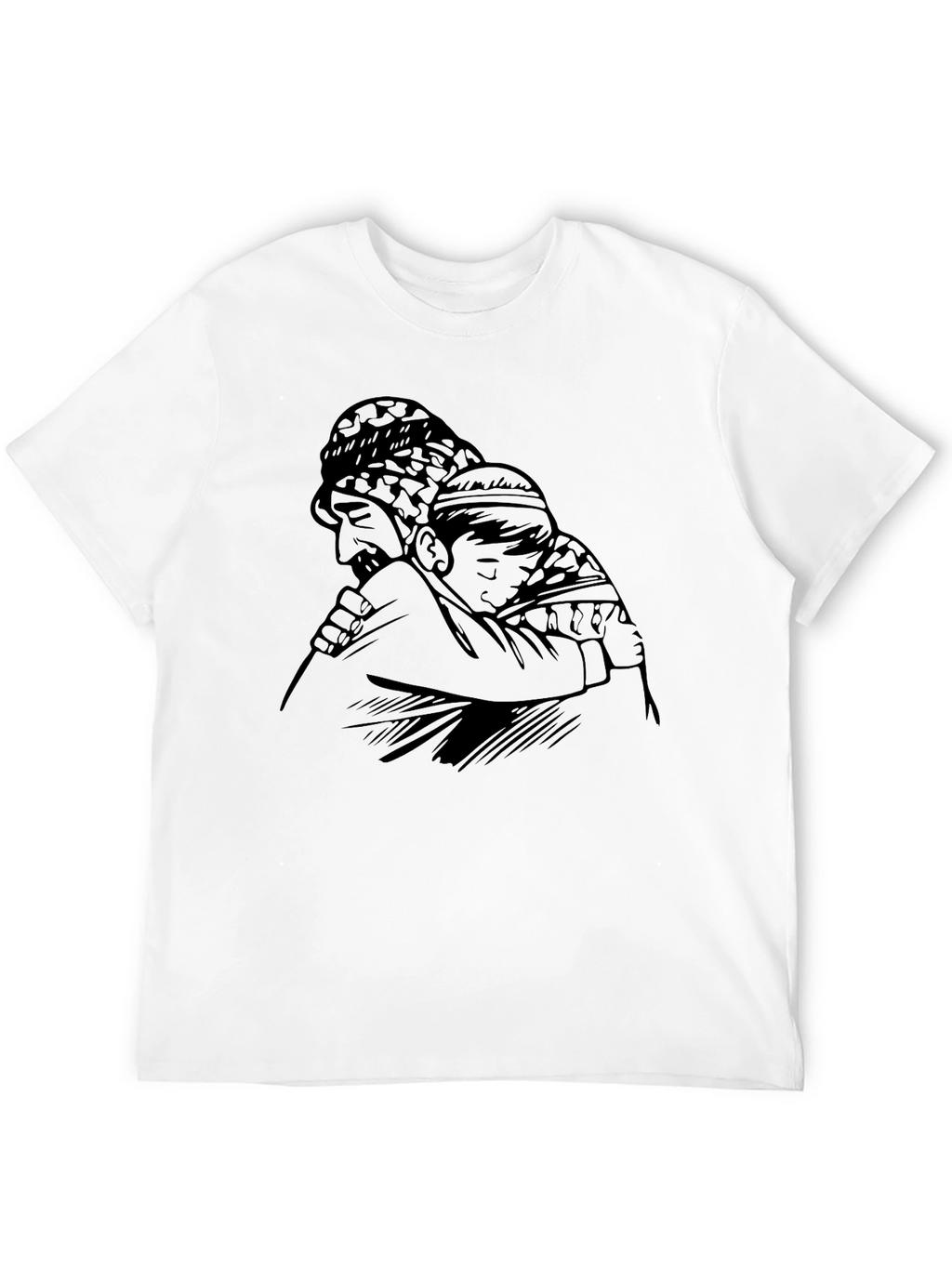 Touching Father & Son Graphic Tee