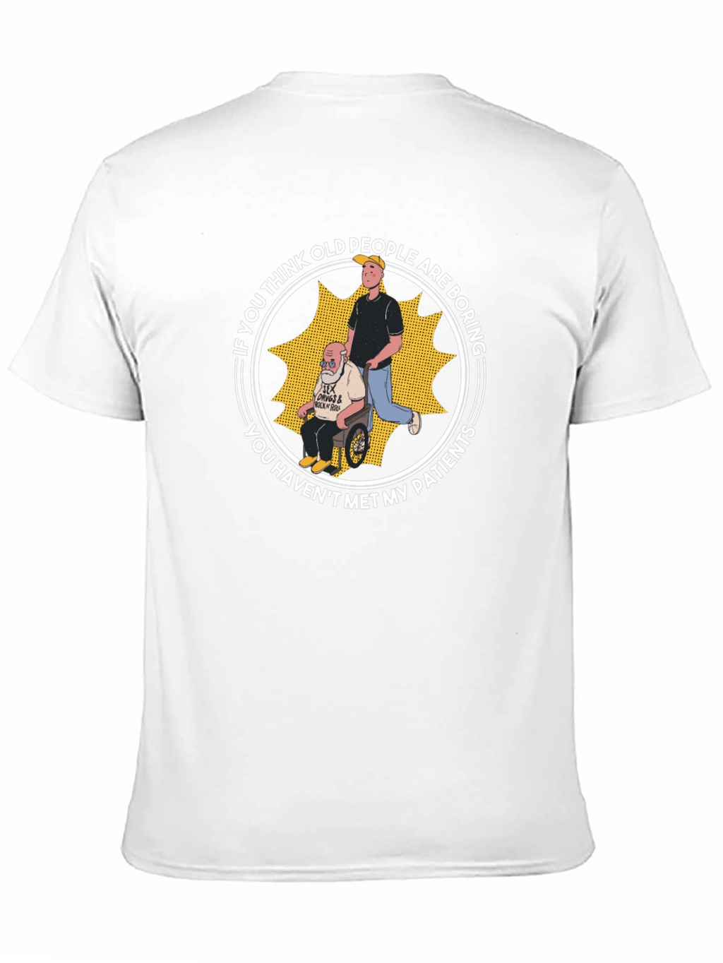 Funny Old People Are Boring T-Shirt