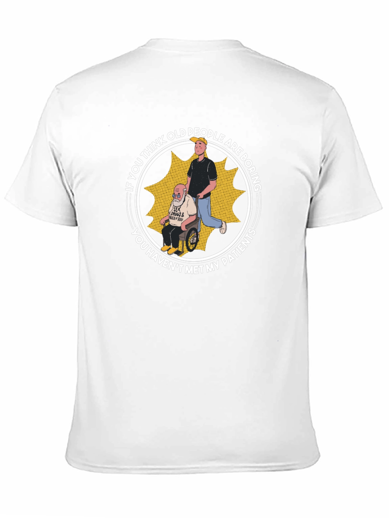 Funny Old People Are Boring T-Shirt