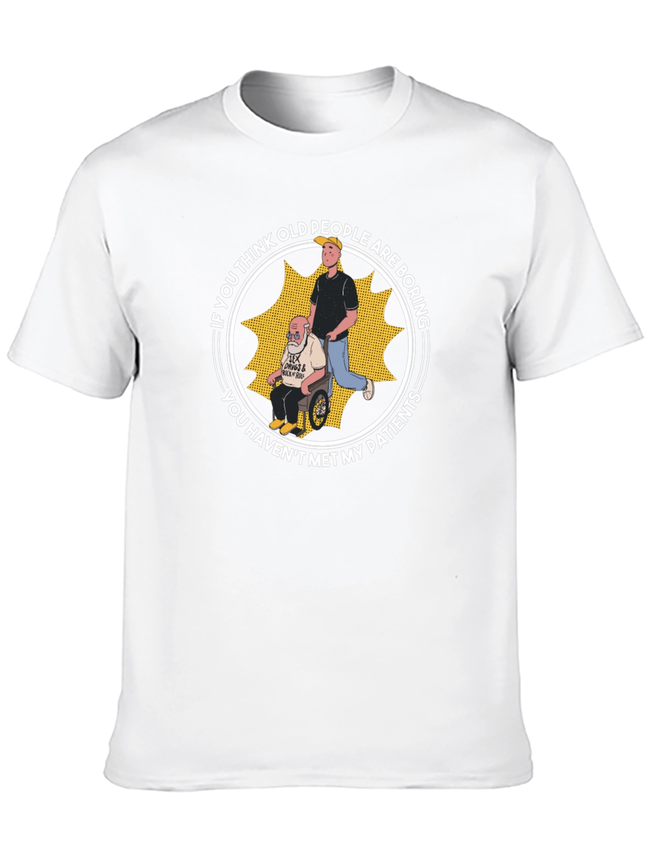 Funny Old People Are Boring T-Shirt
