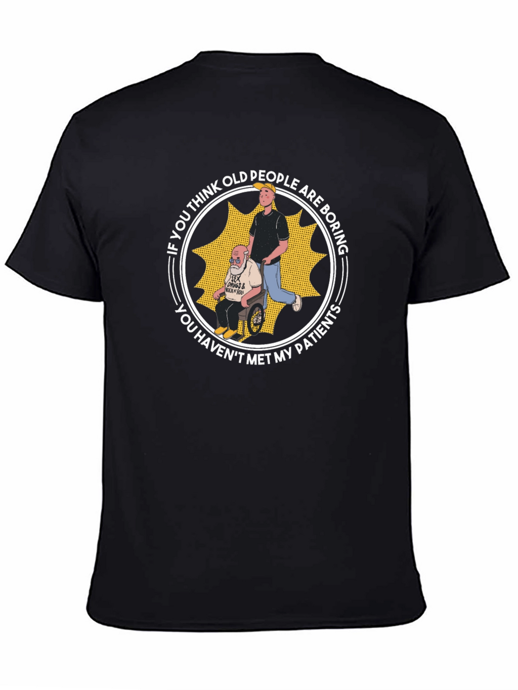 Funny Old People Are Boring T-Shirt