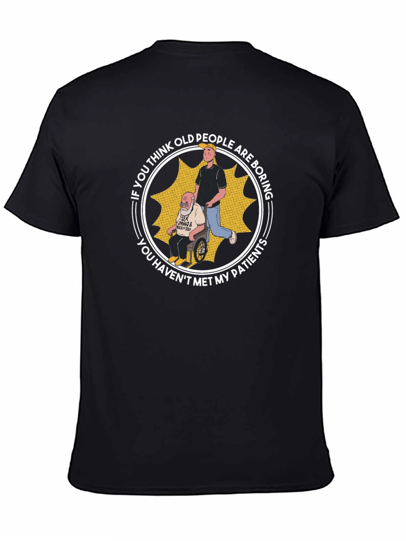 Funny Old People Are Boring T-Shirt