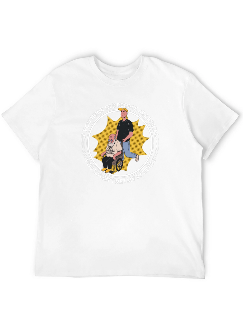 Funny Old People Are Boring T-Shirt