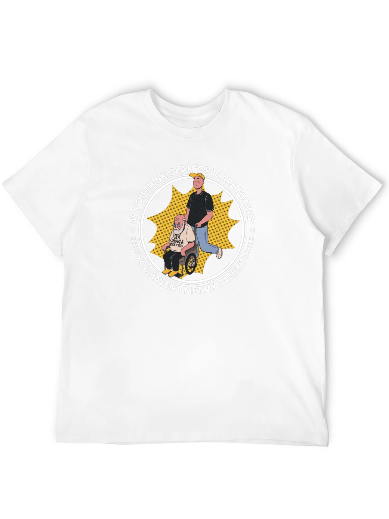 Funny Old People Are Boring T-Shirt