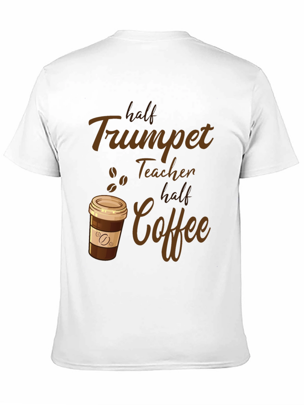 Trumpet Teacher Coffee Graphic Tee