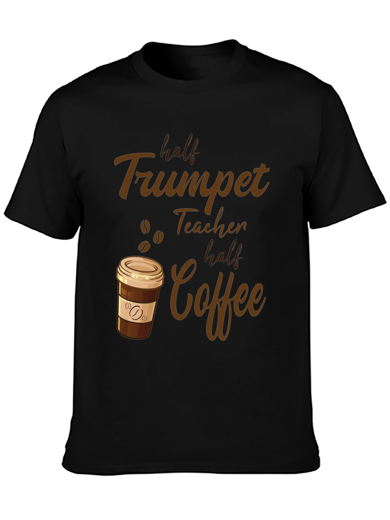 Trumpet Teacher Coffee Graphic Tee