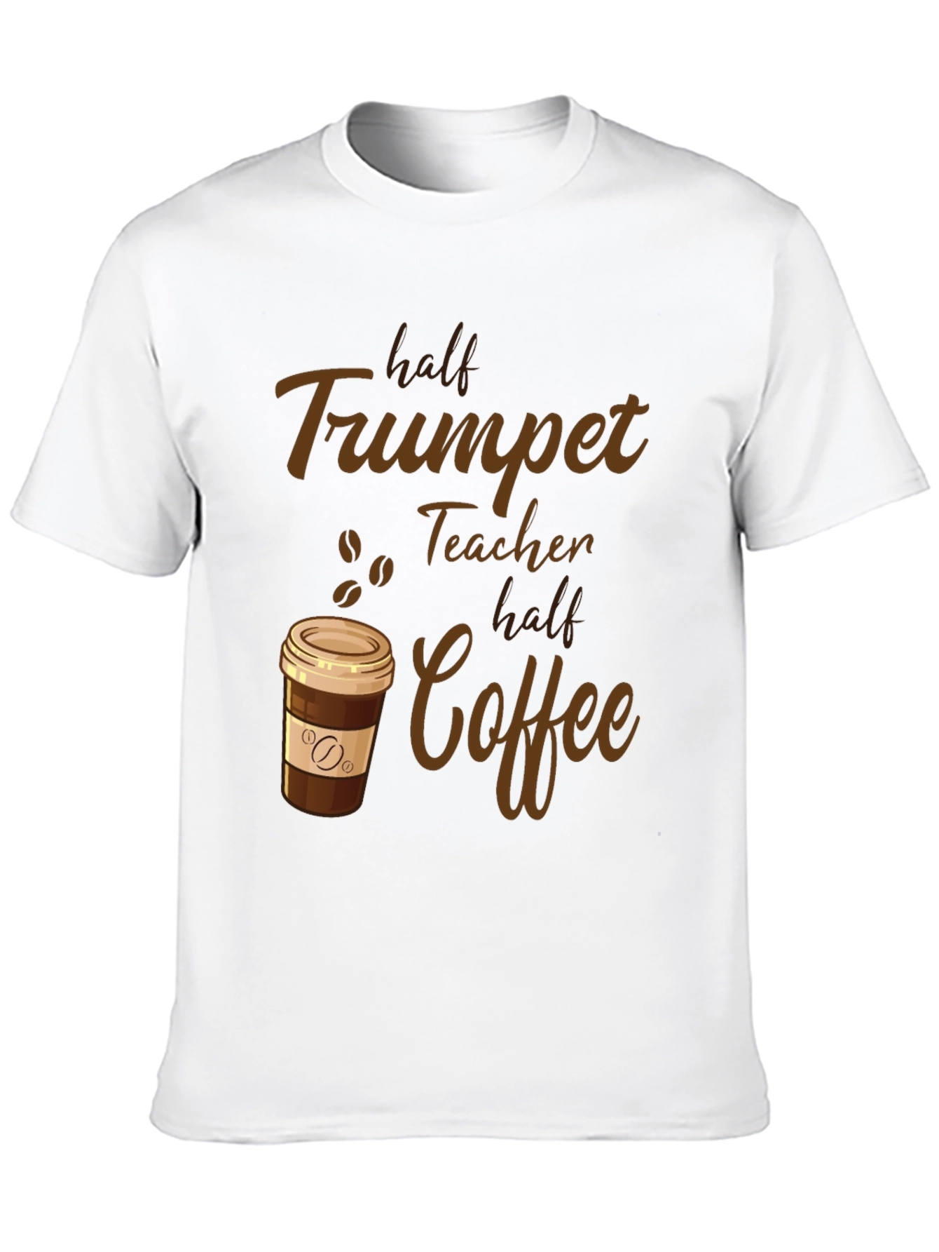 Trumpet Teacher Coffee Graphic Tee