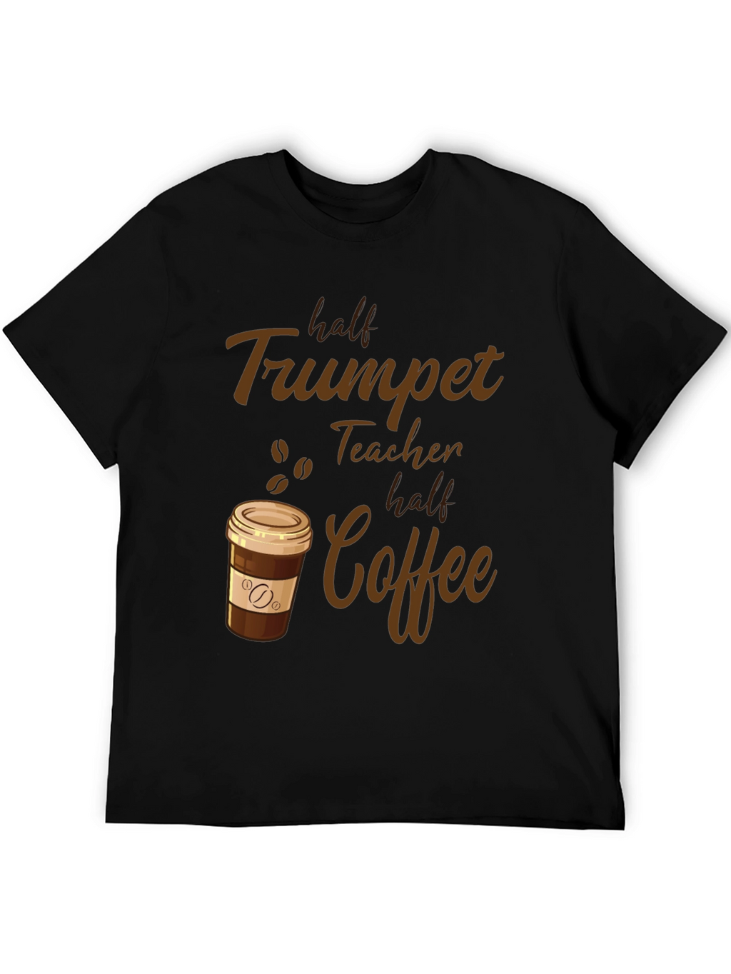 Trumpet Teacher Coffee Graphic Tee