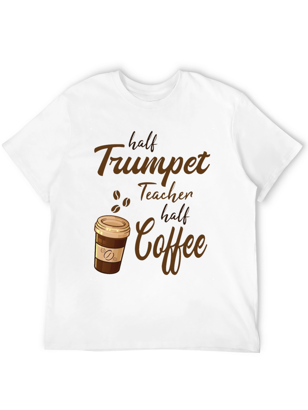Trumpet Teacher Coffee Graphic Tee