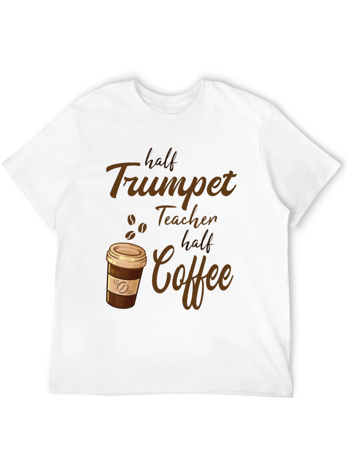 Trumpet Teacher Coffee Graphic Tee