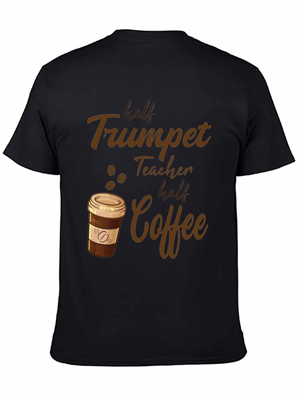Trumpet Teacher Coffee Graphic Tee