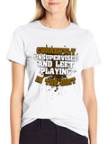 Unsupervised & Playing in Dirt T-Shirt