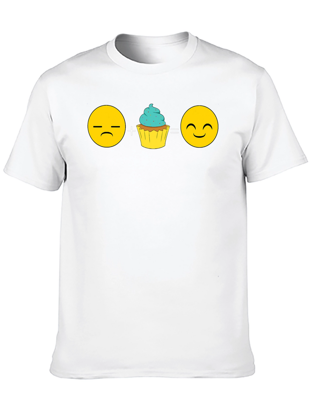 Emoji Cupcake T-Shirt - Sweeten Your Mood