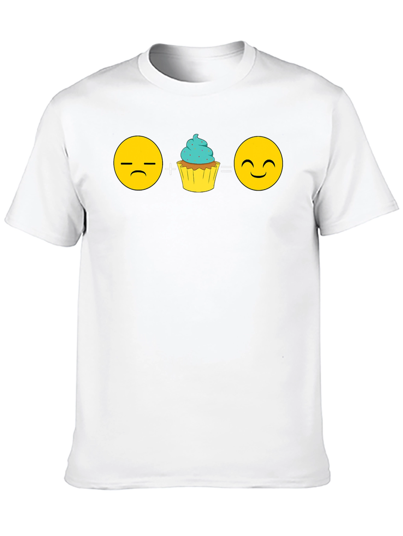 Emoji Cupcake T-Shirt - Sweeten Your Mood