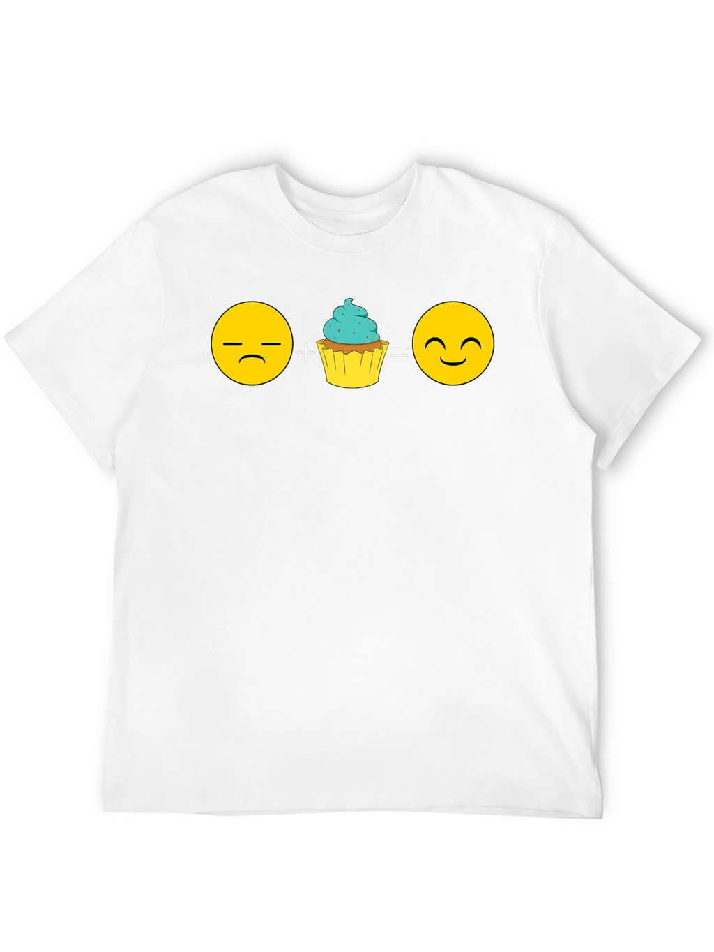 Emoji Cupcake T-Shirt - Sweeten Your Mood