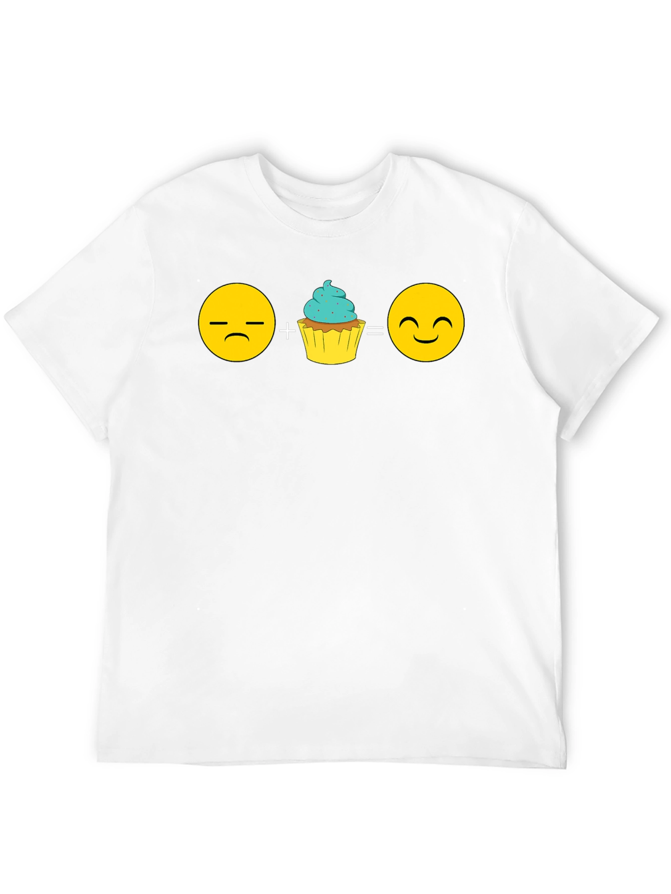 Emoji Cupcake T-Shirt - Sweeten Your Mood