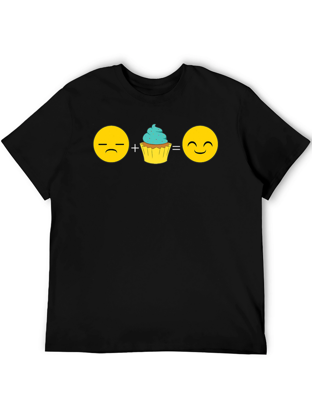 Emoji Cupcake T-Shirt - Sweeten Your Mood
