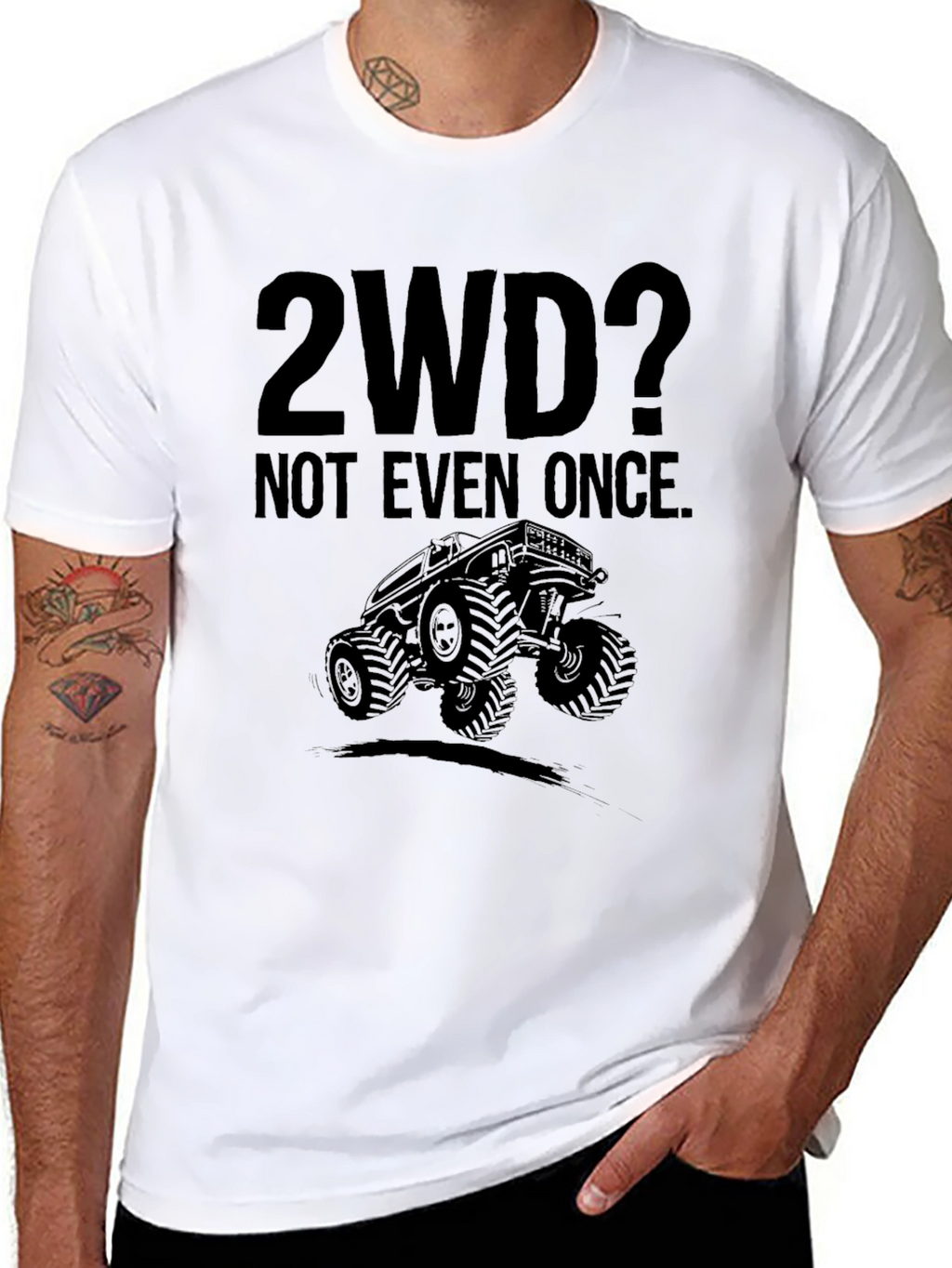 2WD? Not Even Once. Off-Road T-Shirt