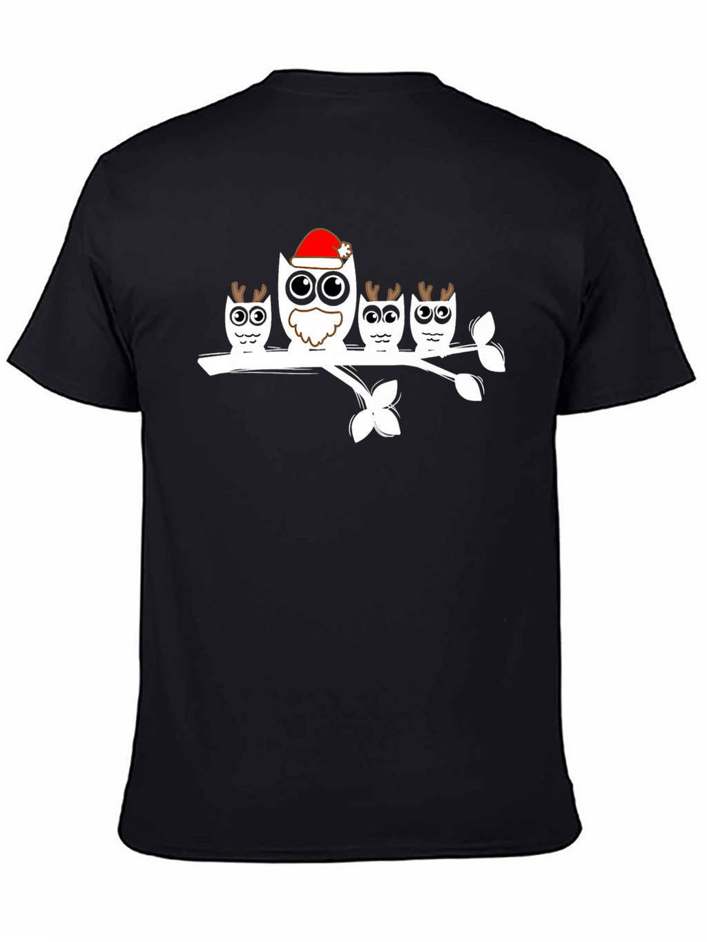 Festive Owl Family T-Shirt