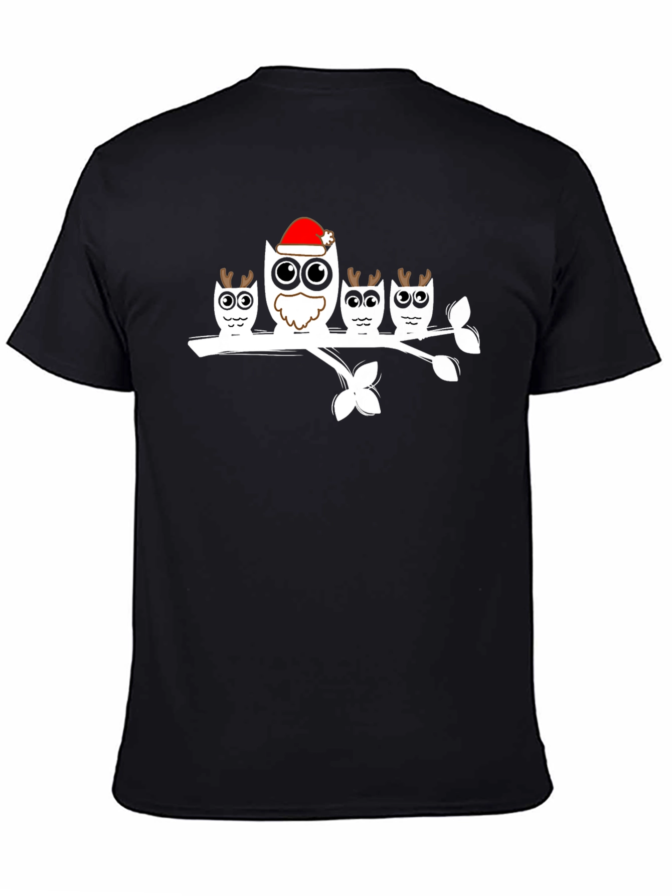 Festive Owl Family T-Shirt