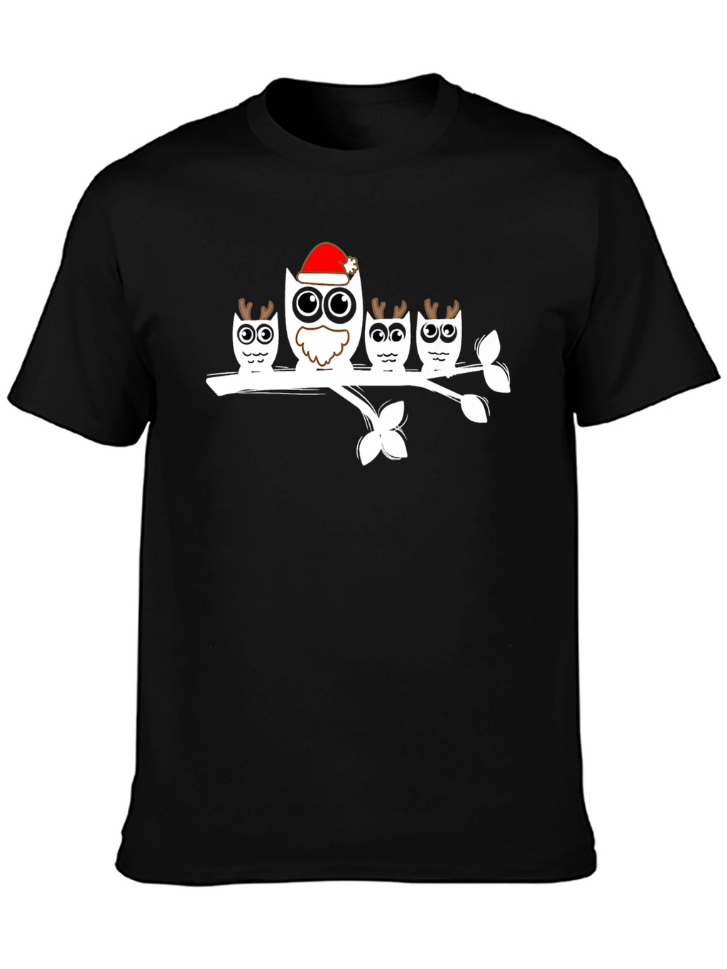 Festive Owl Family T-Shirt