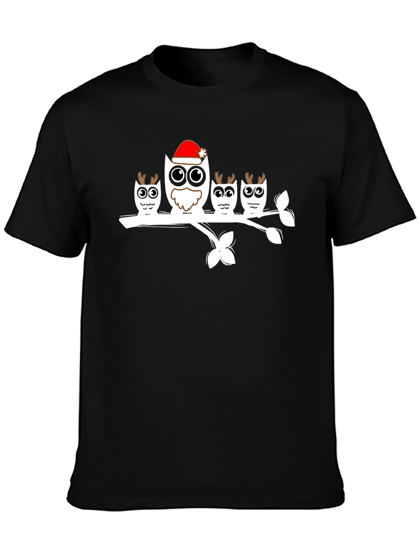 Festive Owl Family T-Shirt