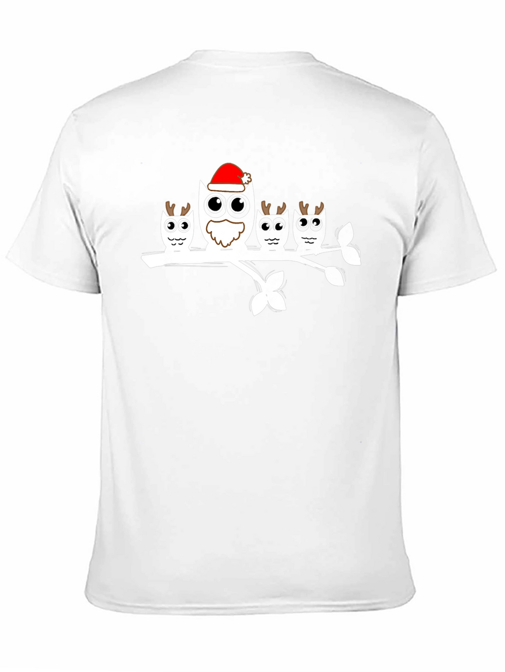 Festive Owl Family T-Shirt