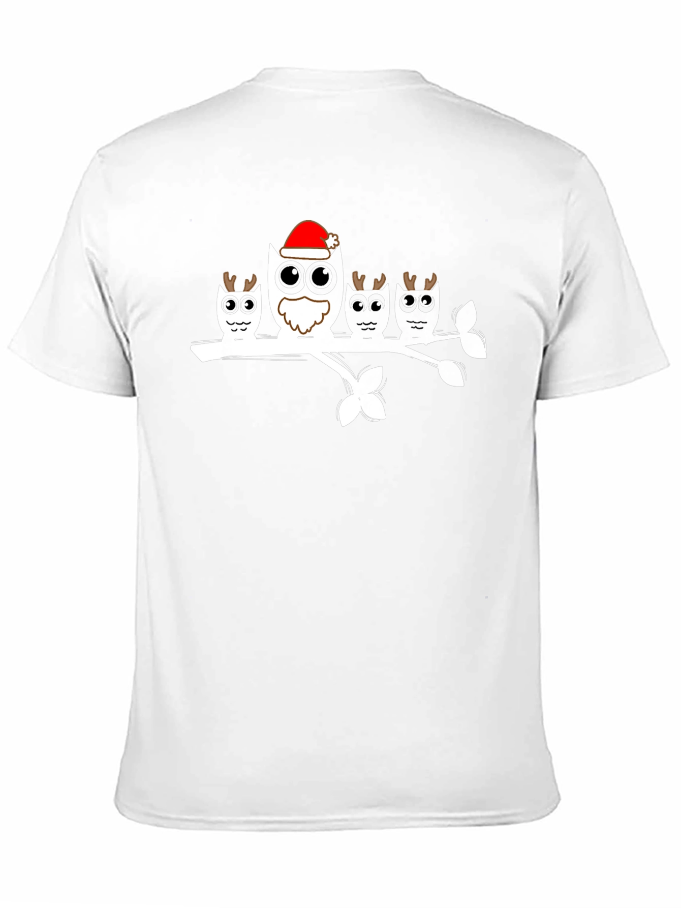 Festive Owl Family T-Shirt