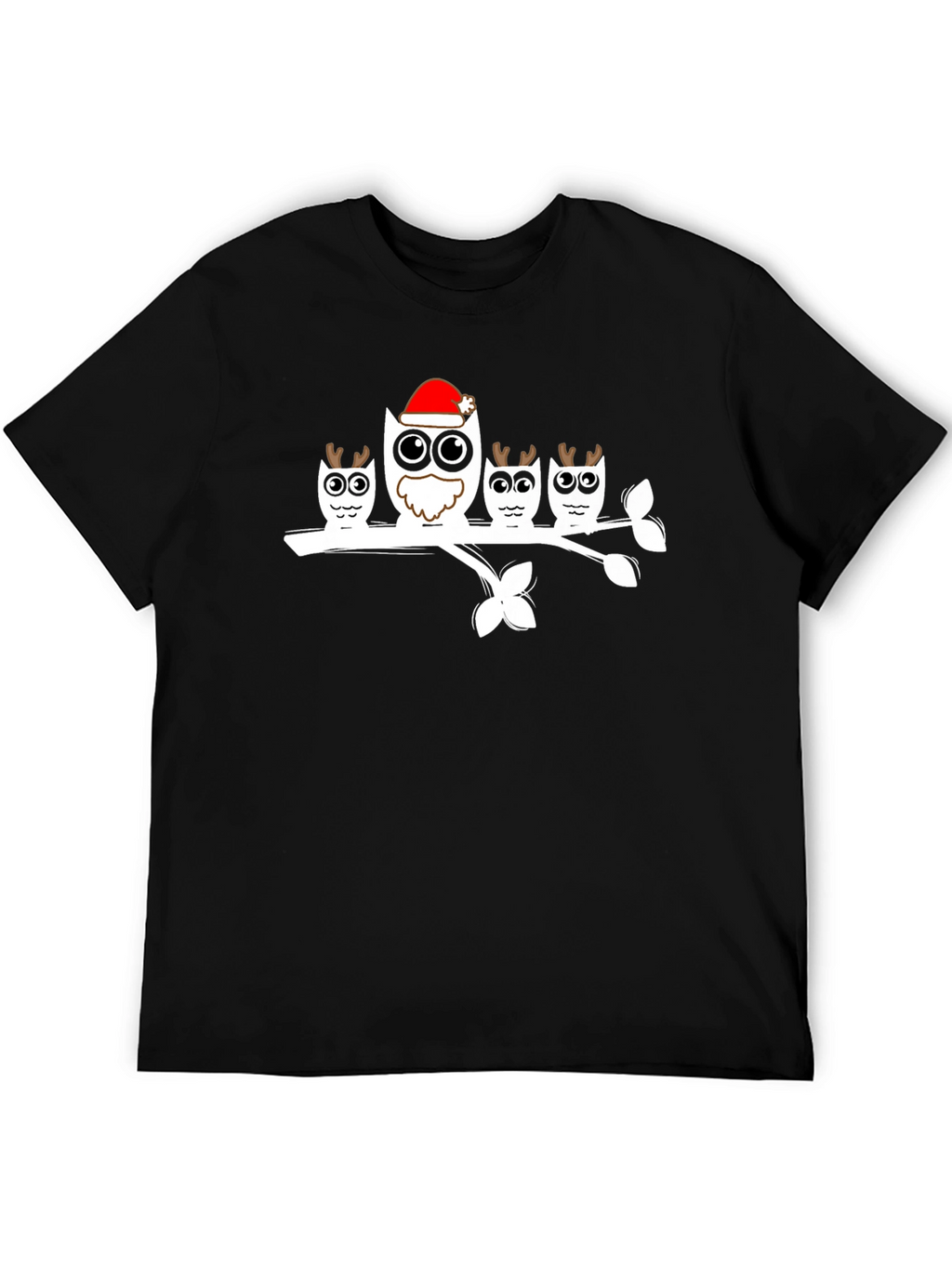 Festive Owl Family T-Shirt