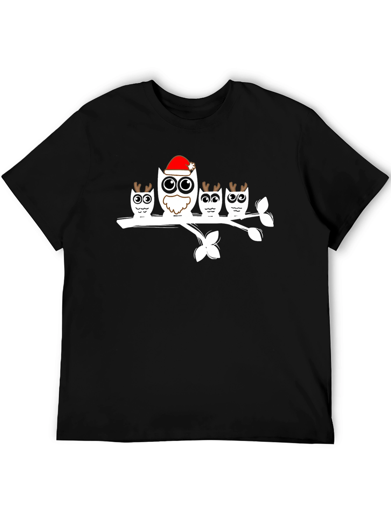 Festive Owl Family T-Shirt
