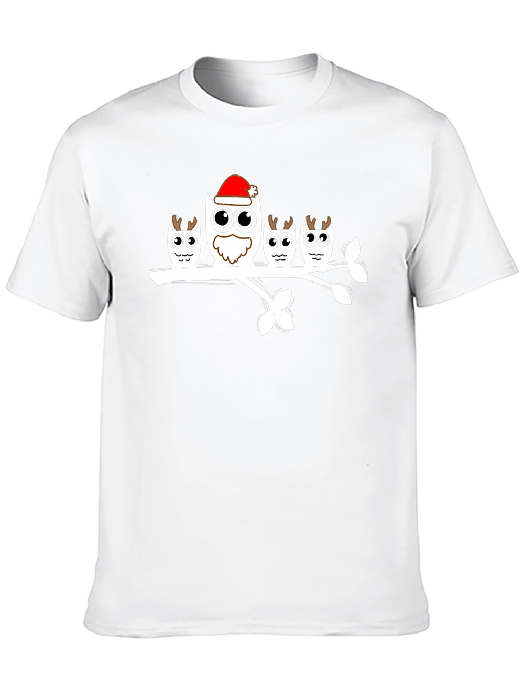 Festive Owl Family T-Shirt