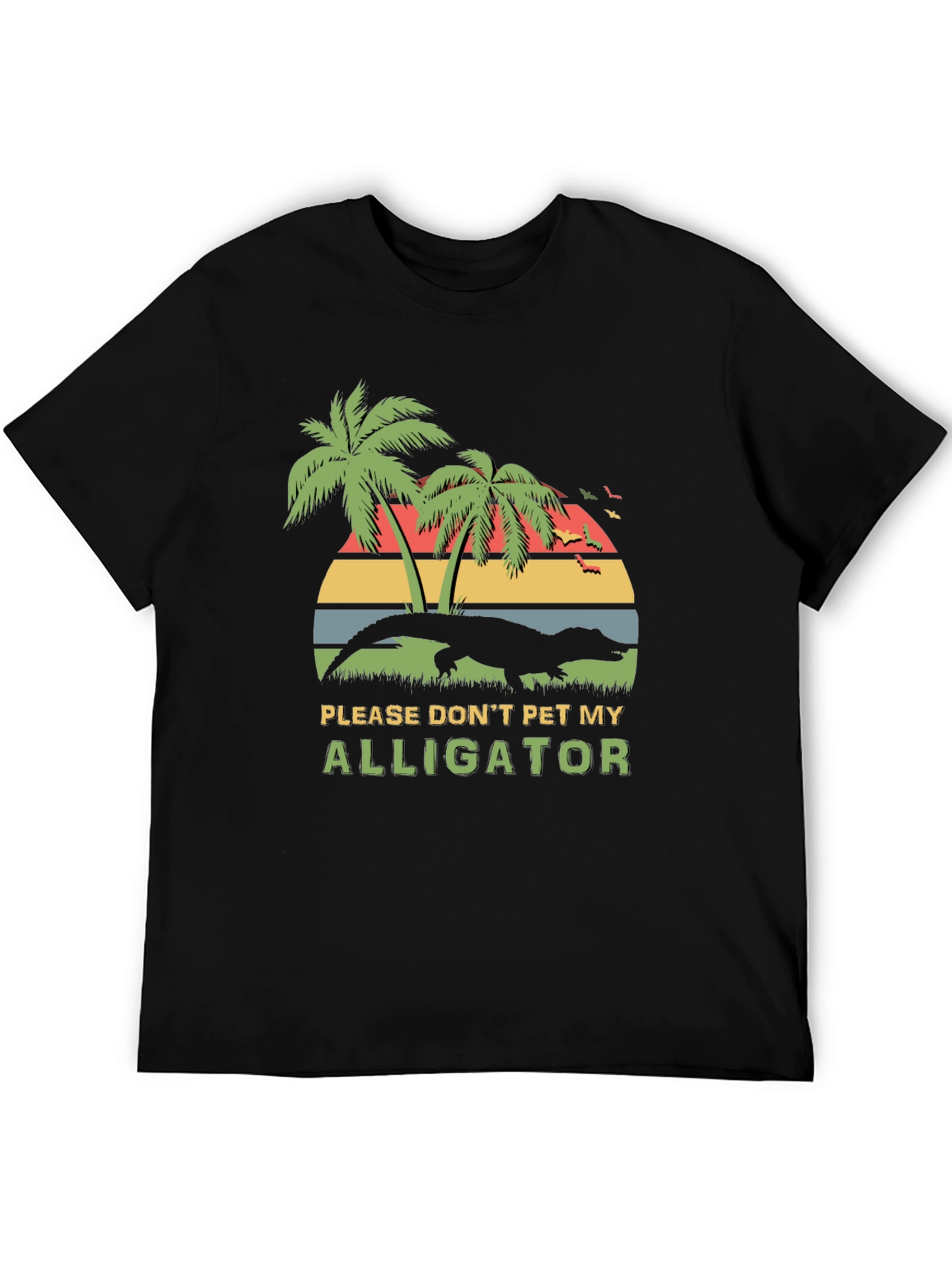 Dont Pet My Alligator T-Shirt Funny Reptile Graphic Tee