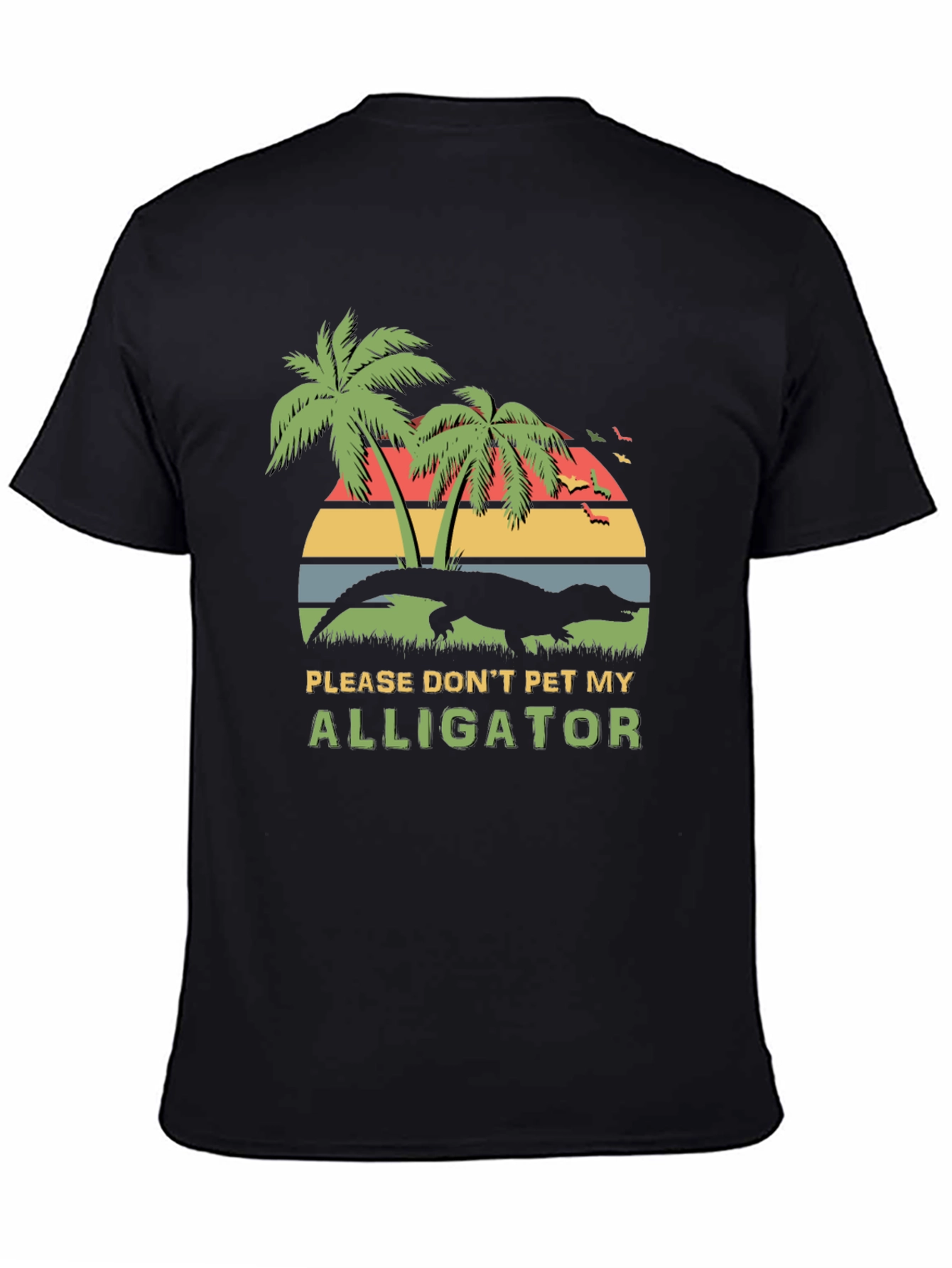 Dont Pet My Alligator T-Shirt Funny Reptile Graphic Tee