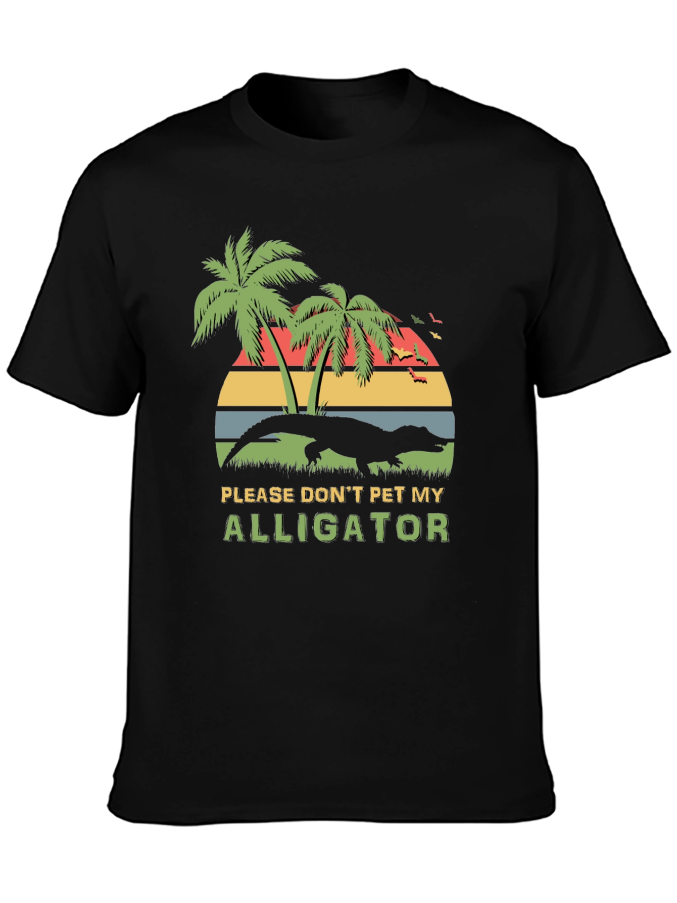 Dont Pet My Alligator T-Shirt Funny Reptile Graphic Tee