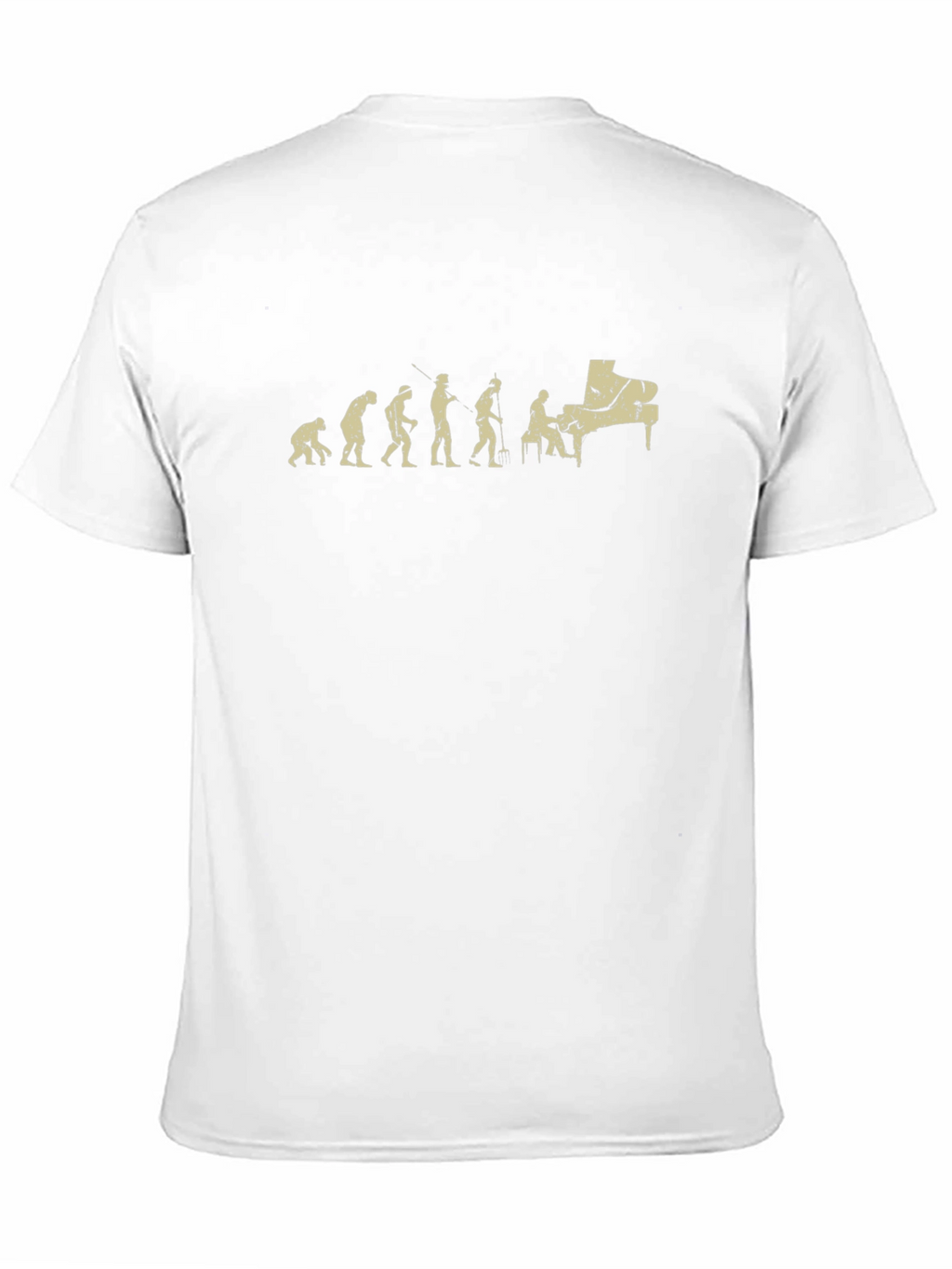 Evolution of Piano T-Shirt - Music Lover Tee