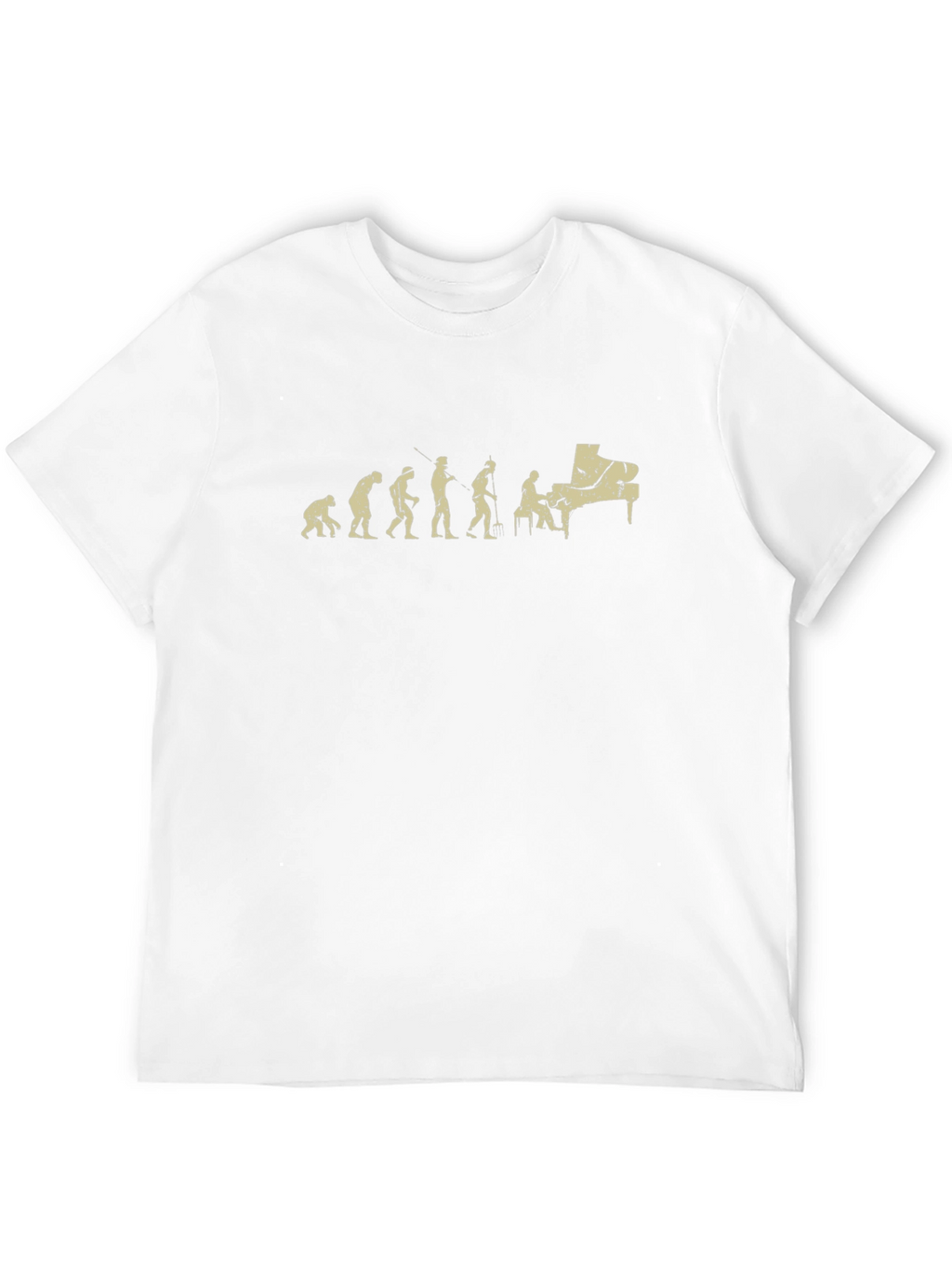 Evolution of Piano T-Shirt - Music Lover Tee